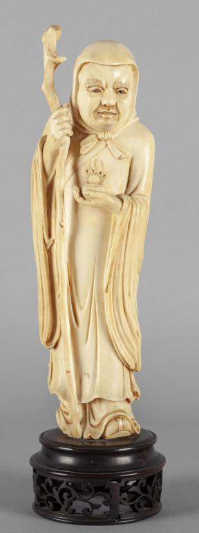 Loan in avorio, Cina inizi sec.XX misura senza (1 of 1)