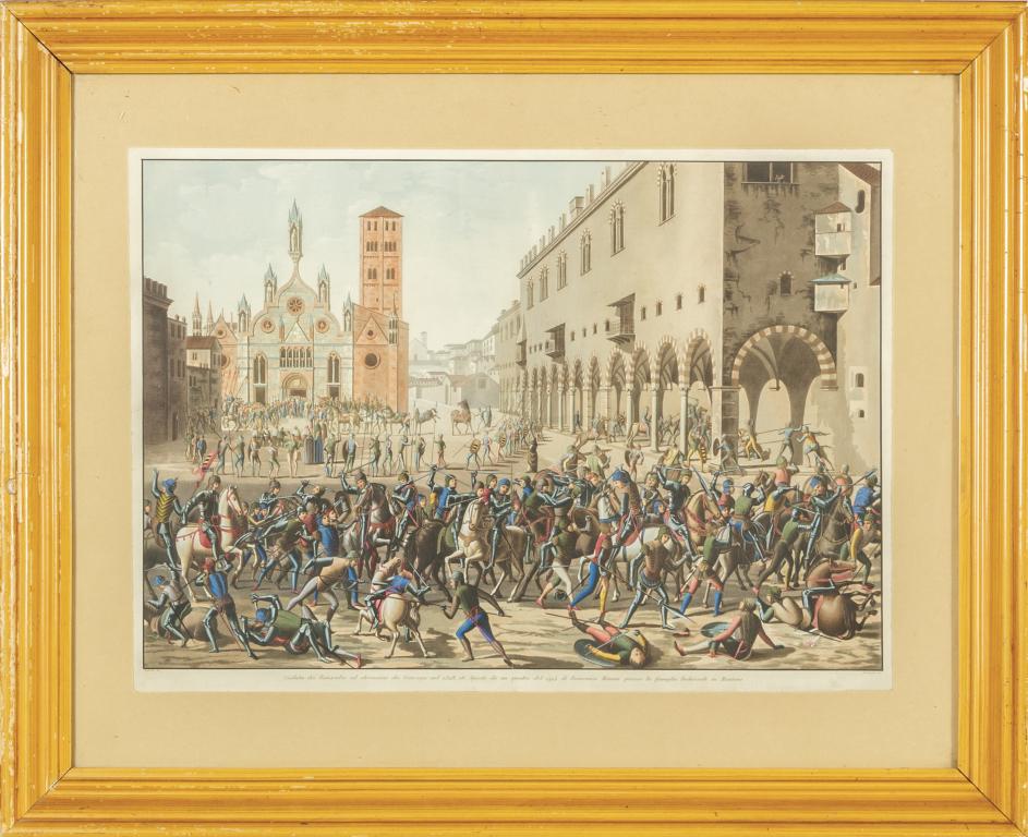 "Elevazione dei Gonzaga nel 1328 da un dipinto di (1 of 1)