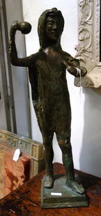 Scultura in bronzo h.cm.62: Scultura in bronzo h.cm.62