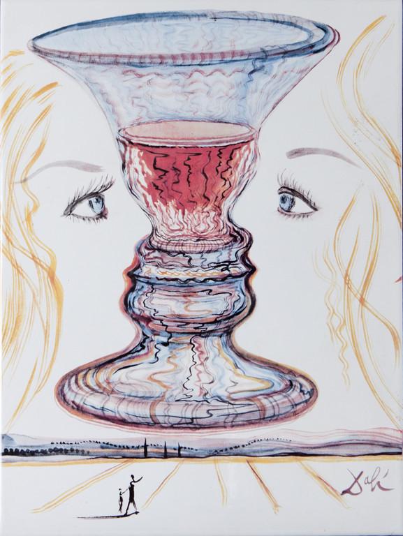 SALVADOR DALI' (1904-1989)  Fuente de vida (1 of 2)