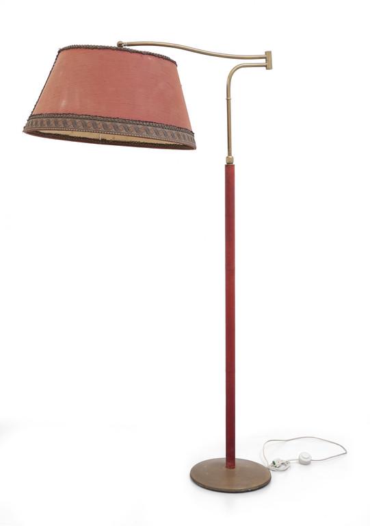 UNA LAMPADA DA TERRA, anni '50.  Ottone, (1 of 1)