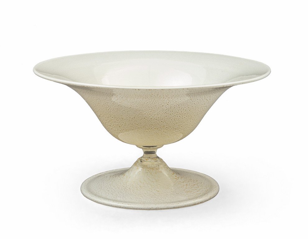 MURANO Una coppa in vetro incamiciato e foglia (1 of 1)