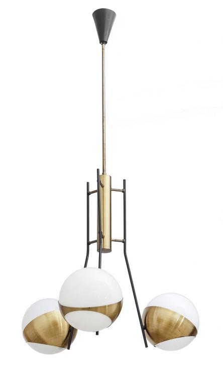 UNA LAMPADA A SOSPENSIONE, anni '60.  Tondino (1 of 1)