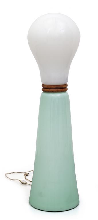 UNA LAMPADA DA TERRA, anni '70.  Vetro (1 of 1)