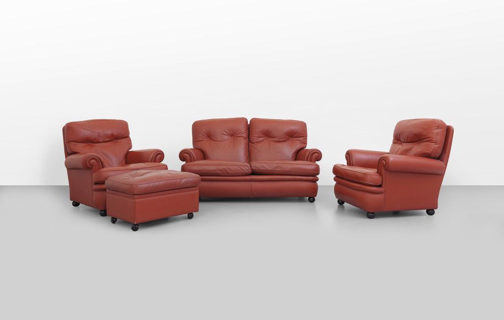 POLTRONA FRAU (EDITORE) Due poltrone un sofÃ  e (1 of 1)