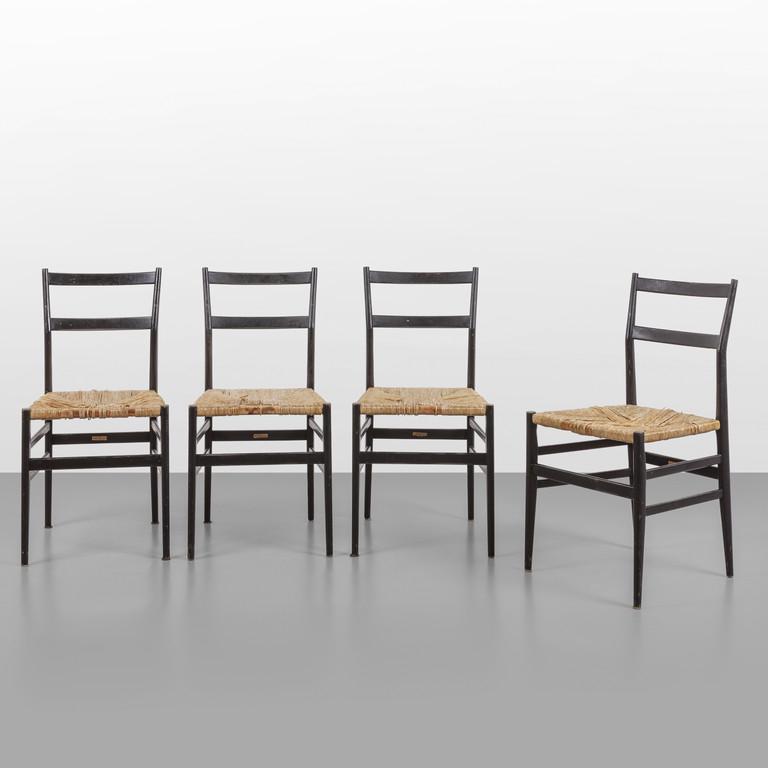 GIO PONTI  Quattro sedie 'Leggera' per (1 of 1)