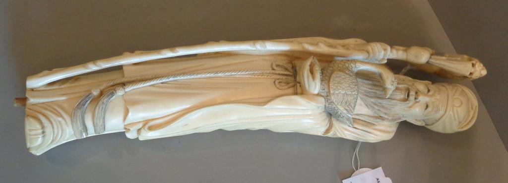 Saggio in avorio,Cina sec.XIX h.cm.27 (1 of 1)