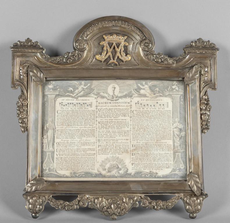 Cartagloria Luigi XVI in argento (1 of 1)