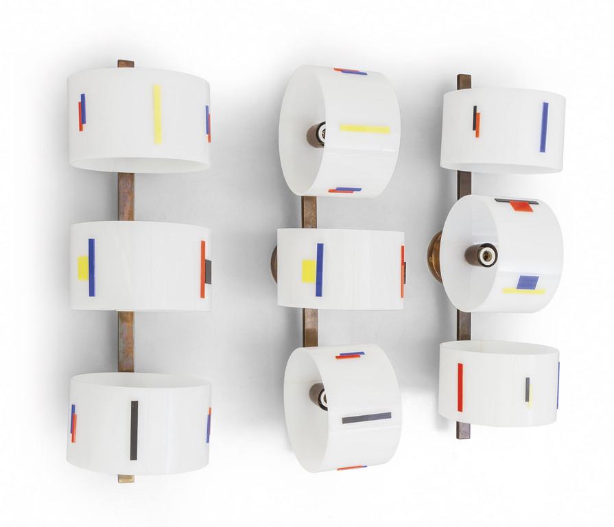 ANGELO BROTTO Tre lampade da parete per (1 of 1)