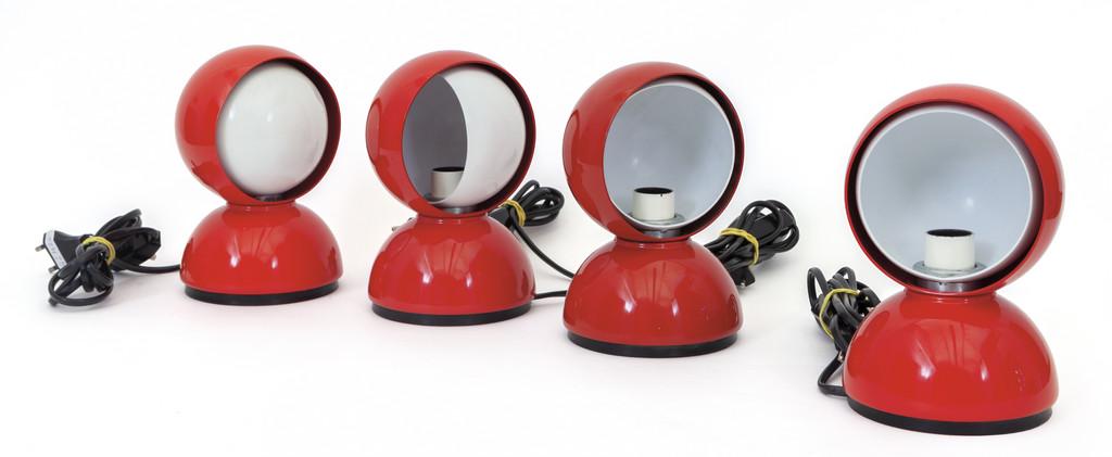 VICO MAGISTRETTI  Quattro lampade da tavolo (1 of 1)