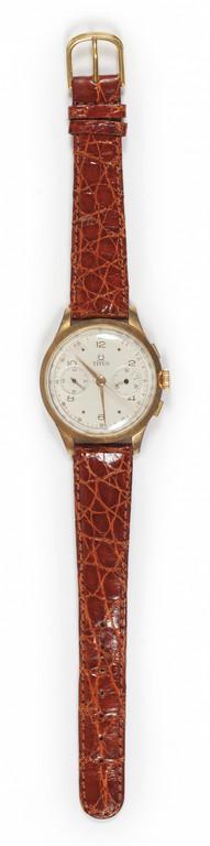 Orologio chrono in oro giallo marca Titus, (1 of 1)