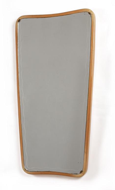 UNO SPECCHIO DA PARETE, anni '40.  Legno di (1 of 1)