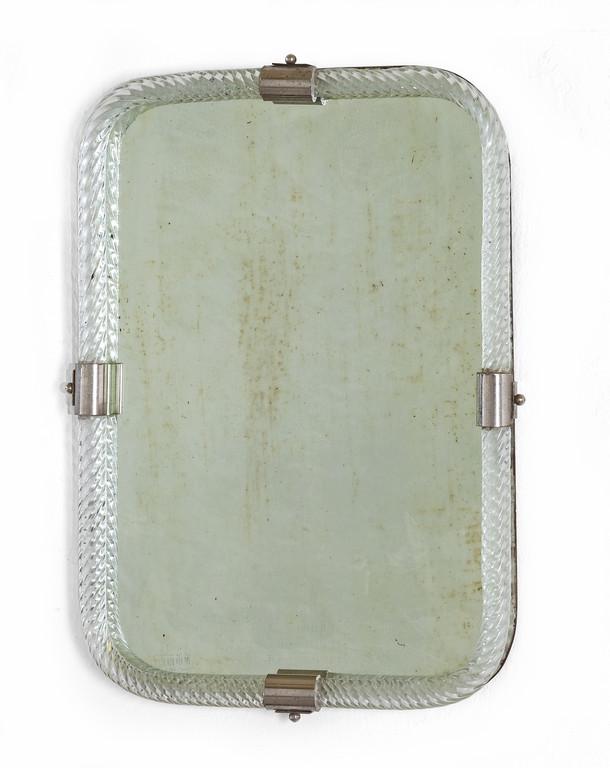 MURANO, anni '40.  Uno specchio da parete. (1 of 1)