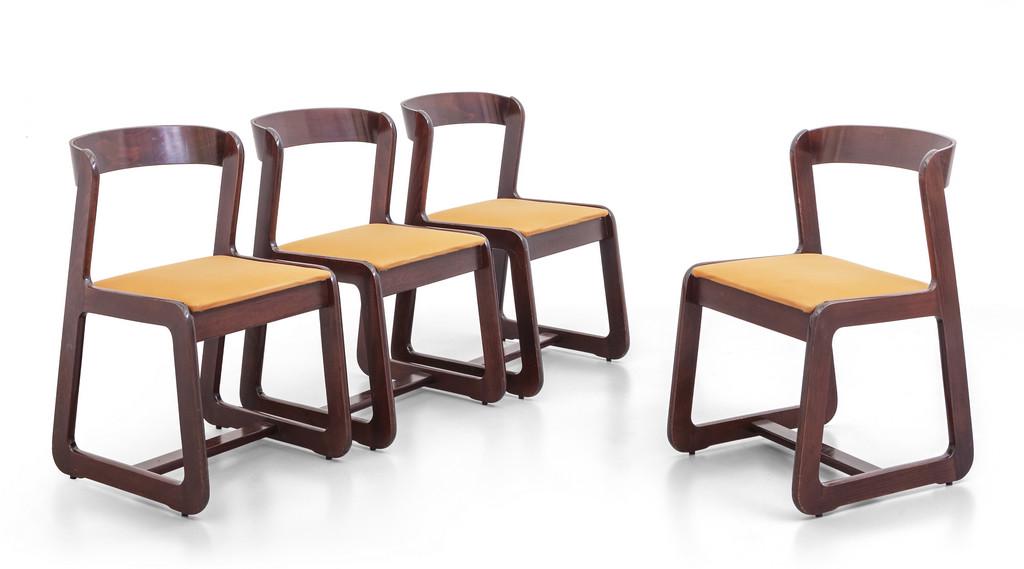 WILLY RIZZO  Quattro sedie, circa 1970. (1 of 1)