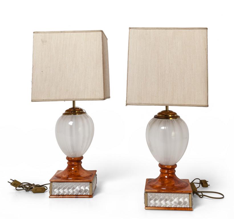 TOMMASO BARBI  Due lampade da tavolo, anni (1 of 1)