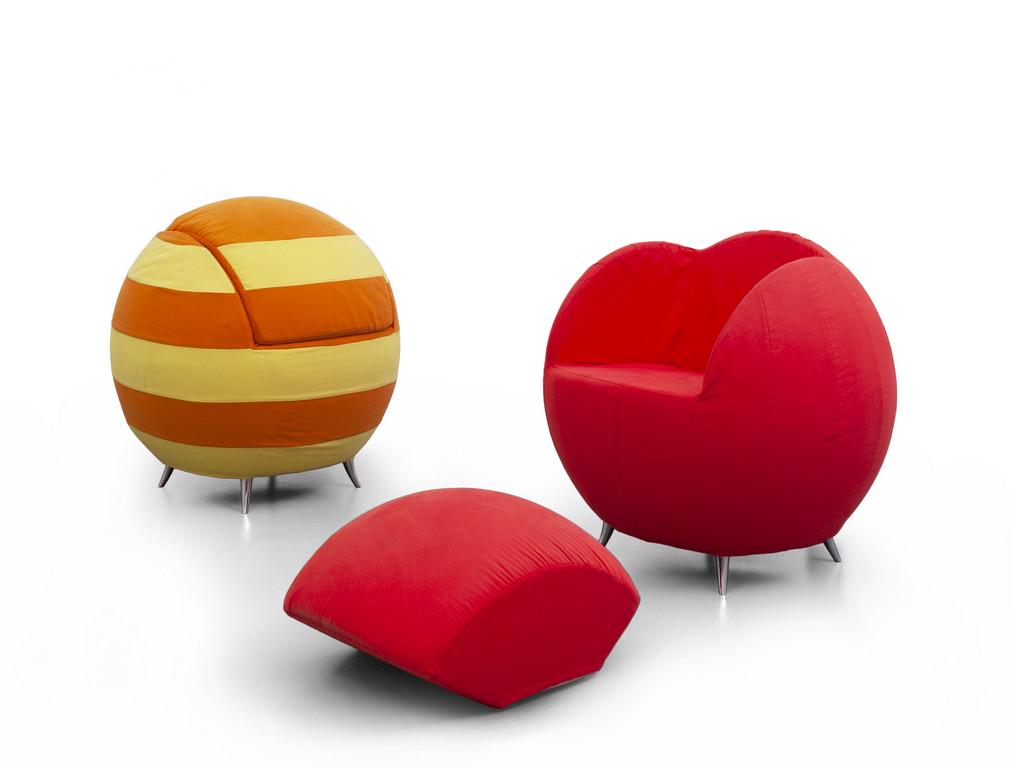 FOX ITALIA (Editore) Due poltrone 'Lapalla', (1 of 1)