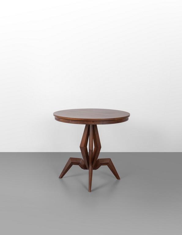 UN TAVOLO, anni '50.  Supporto di legno (1 of 4)