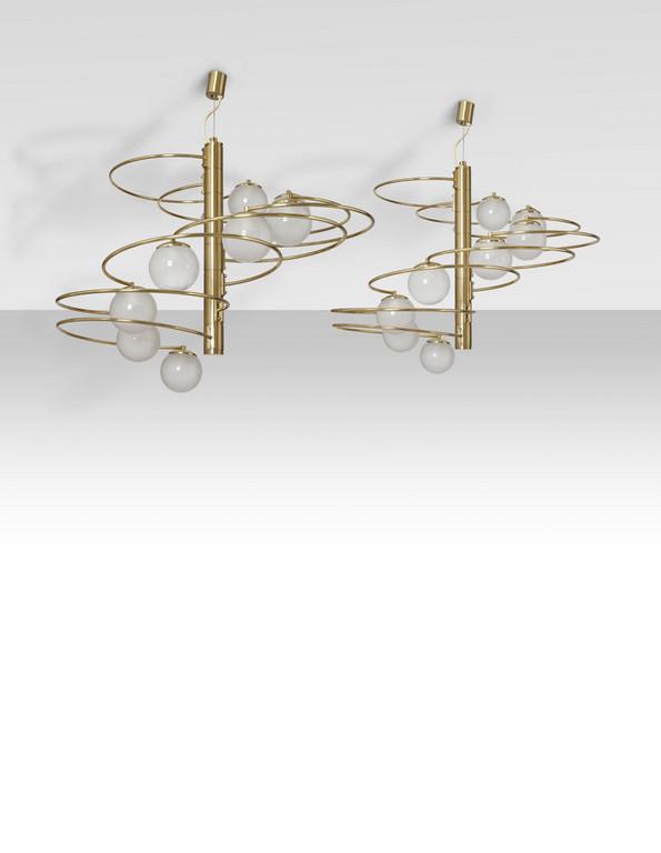 PIA GUIDETTI CRIPPA  Due lampade a sospensione (1 of 3)