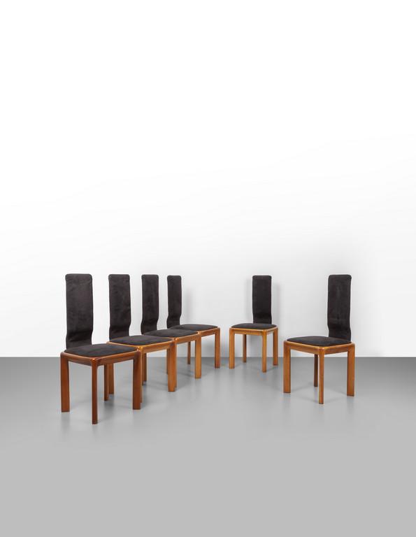 ANGELO MANGIAROTTI Sei sedie della serie 'De (1 of 2)