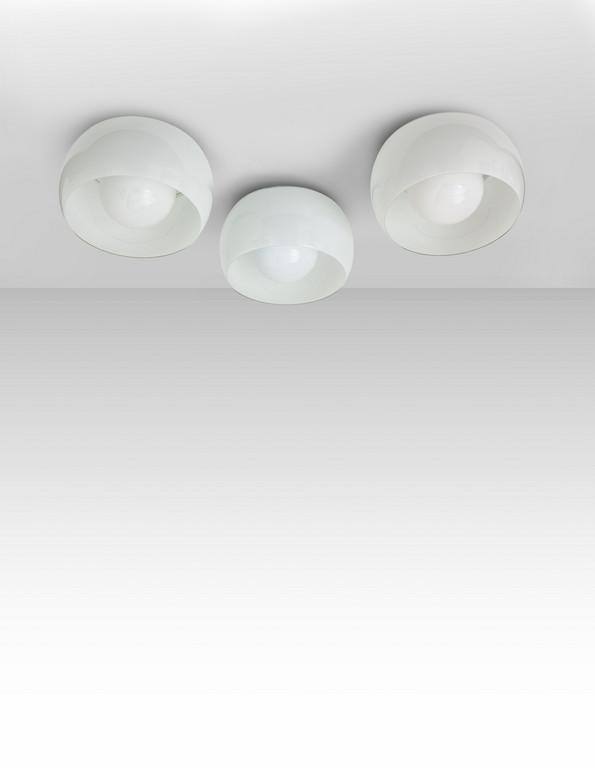 VICO AGISTRETTI  Tre plafoniere 'Omega grande' (1 of 1)