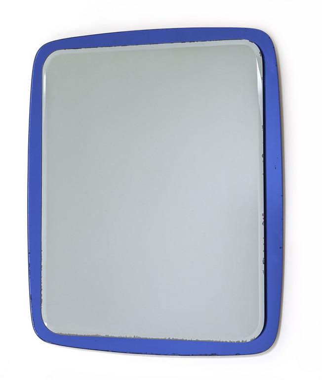 UNO SPECCHIO DA PARETE, anni '70.  Cristallo (1 of 1)