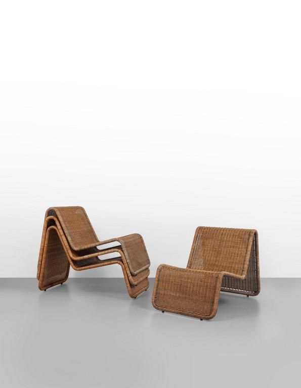 TITO AGNOLI  Quattro poltrone sdraio 'BR 3' (1 of 1)