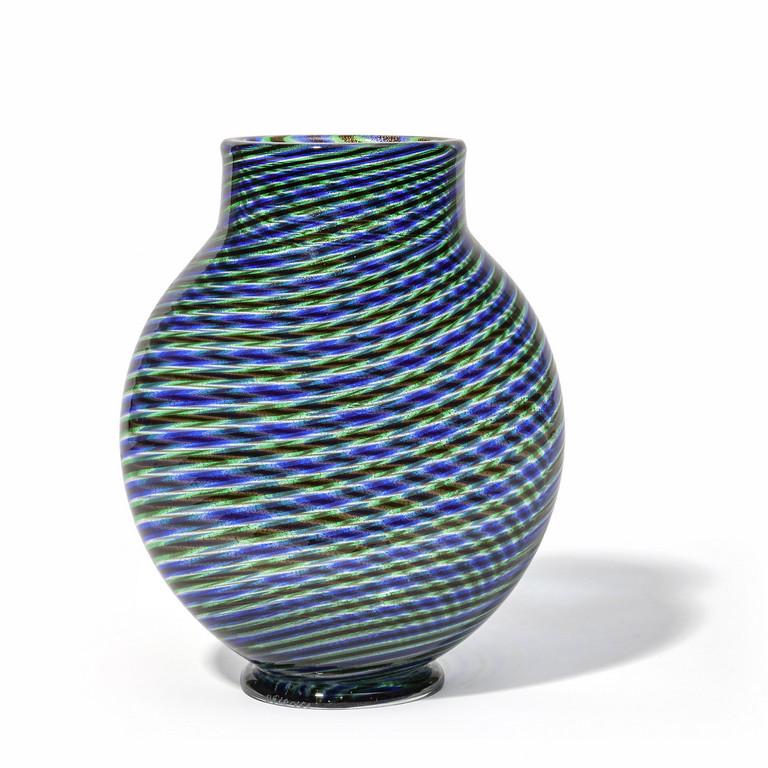 ERCOLE BAROVIER, BAROVIER & TOSO Un vaso ovale (1 of 3)