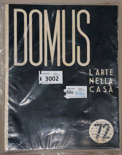 DOMUS 1933 Dodici fascicoli dal nÂ°61 al nÂ°72: DOMUS 1933 Dodici fascicoli dal nÂ°61 al nÂ°72 (annata completa)