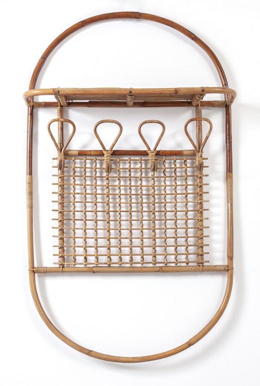 UN APPENDIABITI DA PARETE, anni '60.  Malacca, (1 of 1)