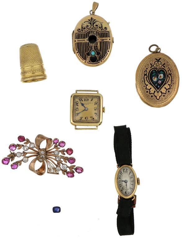 PATEK PHILIPPE, orologio in oro giallo da donna, (1 of 2)