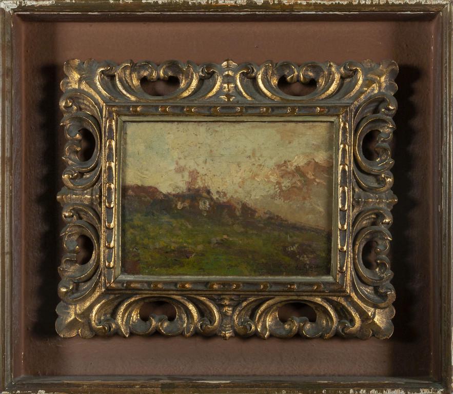 EUGENIO GIGNOUS (1850-1906)  Baite al (1 of 1)