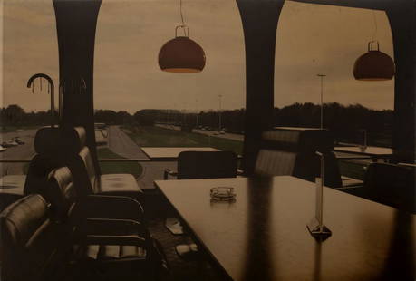 HANS OP DE BEECK (1969-) Nowhere (On the Road: HANS OP DE BEECK (1969-) Nowhere (On the Road serie) 1996 stampa fotografica montata su dibond e plexiglass cm 100x150 Nowhere (On the Road serie) 1996 photographic print on dibond and plexiglass 39,3