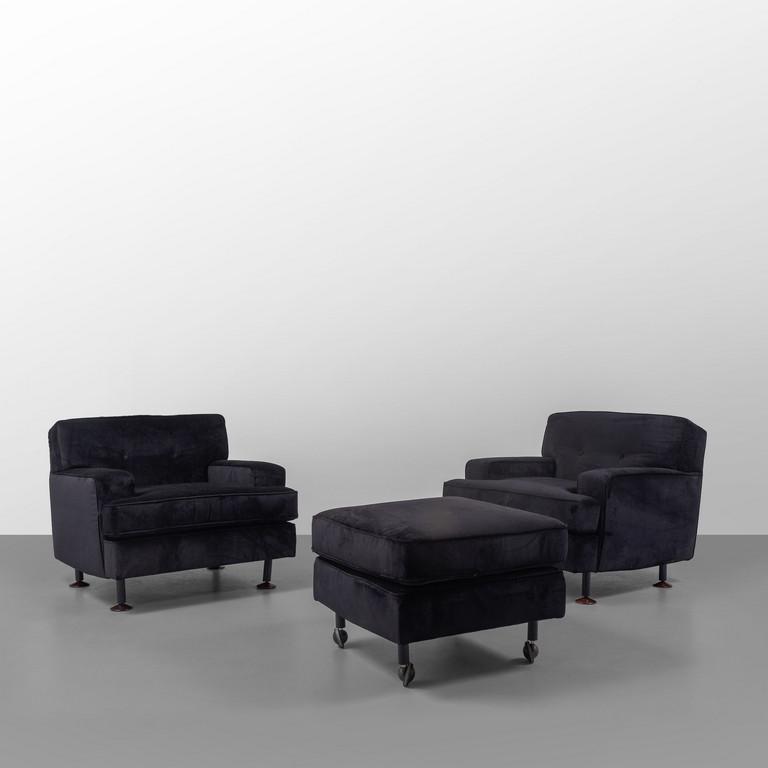 MARCO ZANUSO  Due poltrone e un poggiapiedi (1 of 1)