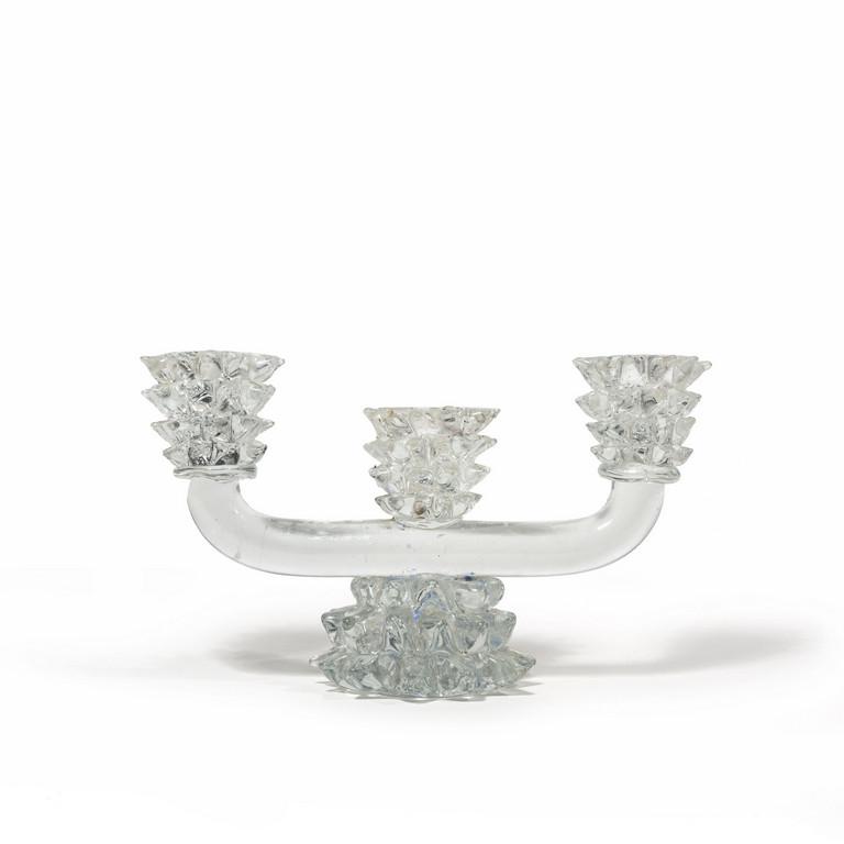 BAROVIER & TOSO  Un candeliere in cristallo (1 of 1)