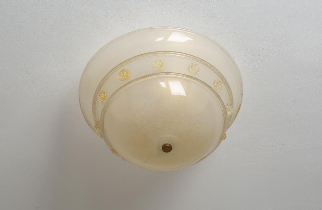 BAROVIER & TOSO  Una plafoniera, anni '40. (1 of 1)