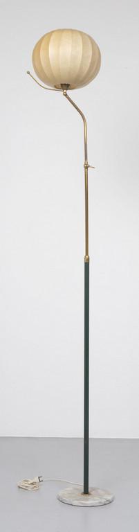 UNA LAMPADA DA TERRA, anni '50 Marmo, tubo di (1 of 1)