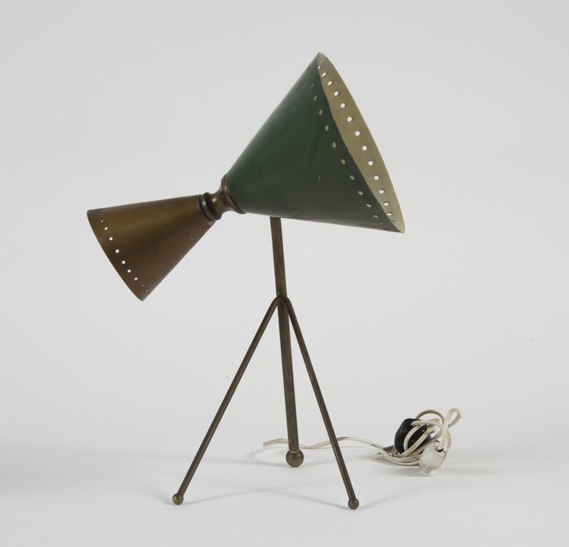 UNA LAMPADA, ANNI '50.  Ottone, alluminio (1 of 1)