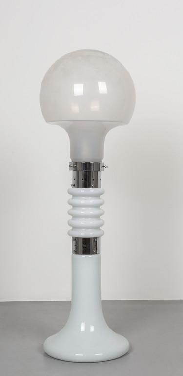 UNA LAMPADA DA TERRA, anni '70.  Vetro (1 of 1)