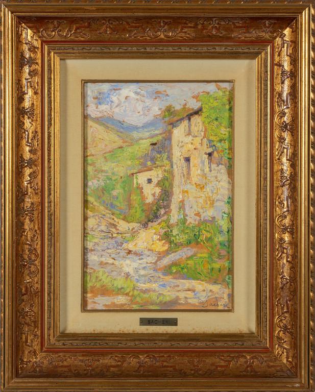 GIUSEPPE SACHERI (1863-1950)  Paesaggio con (1 of 1)