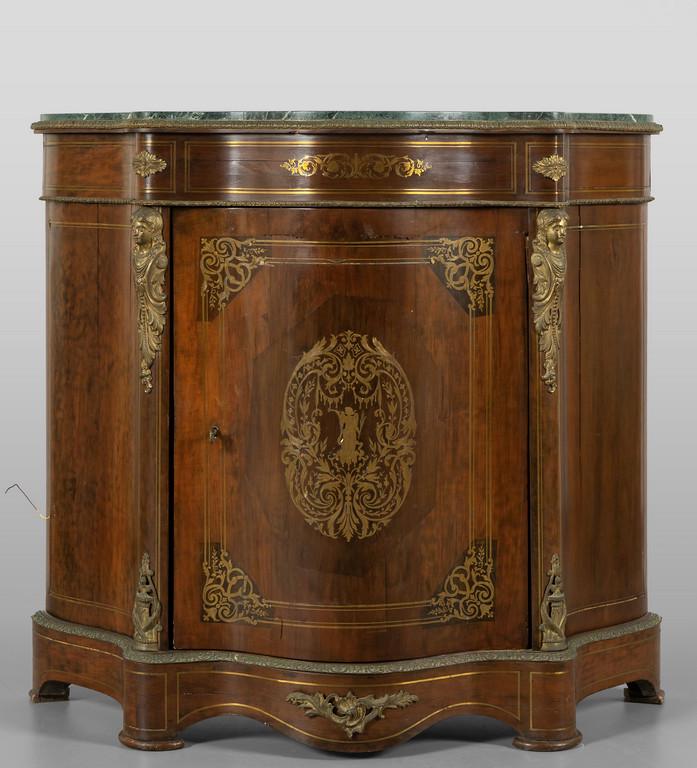 Credenza Napoleone III lastronata in palissandro (1 of 2)