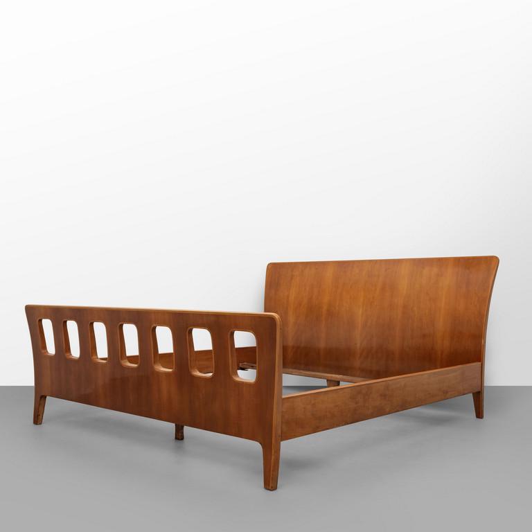 PAOLO BUFFA, inizi anni '50.  Un letto. (1 of 2)