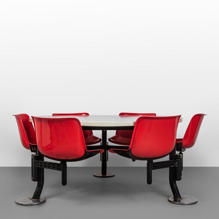 CENTRO PROGETTI TECNO, anni '70.  Un tavolo (1 of 5)