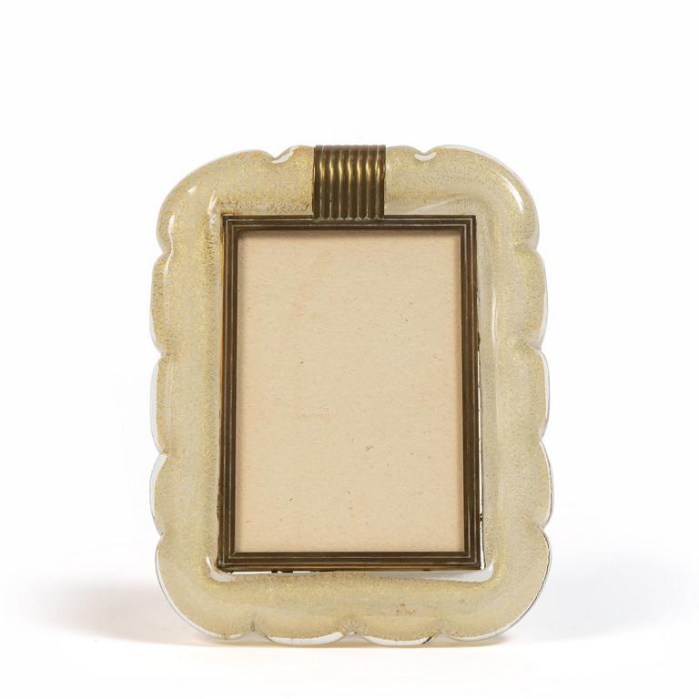 MURANO, anni '30.  Un portaritratti.  Vetro (1 of 2)