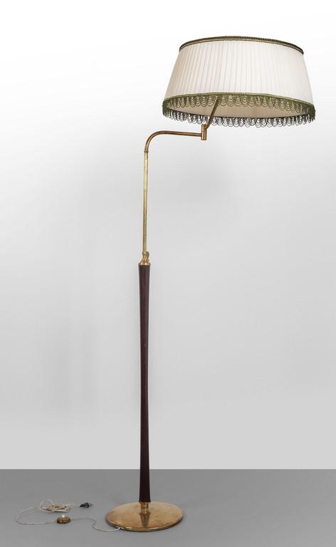 UNA LAMPADA DA TERRA, anni '50 Ghisa rivestita (1 of 1)