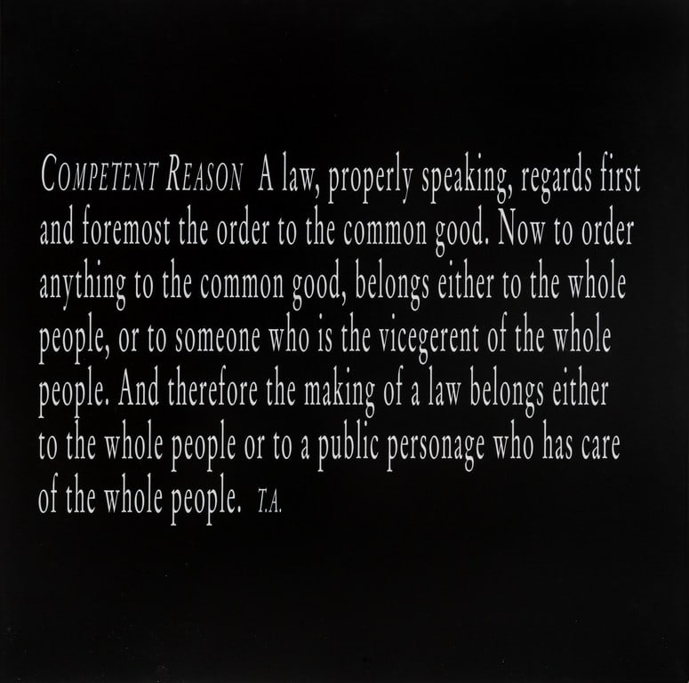 JOSEPH KOSUTH (1945-) Lex and Ligare (IIC): JOSEPH KOSUTH (1945-) Lex and Ligare (IIC) 2002 serigrafia su marmo bianco cm 70x70 certificato di proprietÃ a cura dell'artista Lex and Ligare (IIC) 2002 silkscreen on white marble 27,55x27,55 in