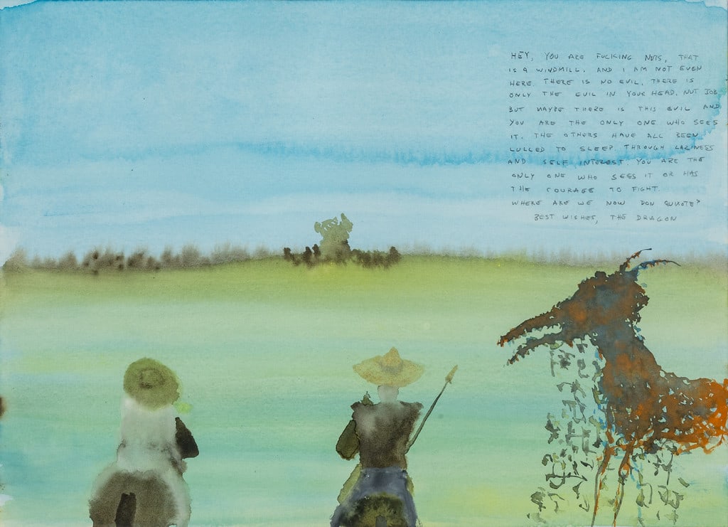 JOHN LURIE (1952-)  Best wishes. The Dragon (1 of 1)