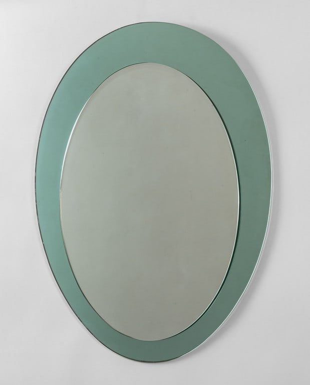UNO SPECCHIO DA PARETE, anni '60.  Cristallo (1 of 1)