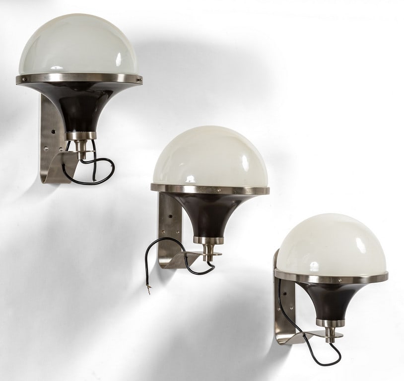 SERGIO MAZZA, ARTEMIDE, 1962.  Tre lampade 'Pi (1 of 1)
