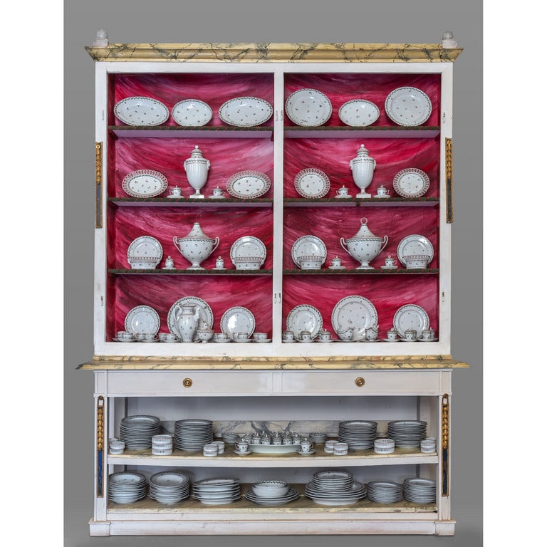 Importante servizio in porcellana decorata a (1 of 1)