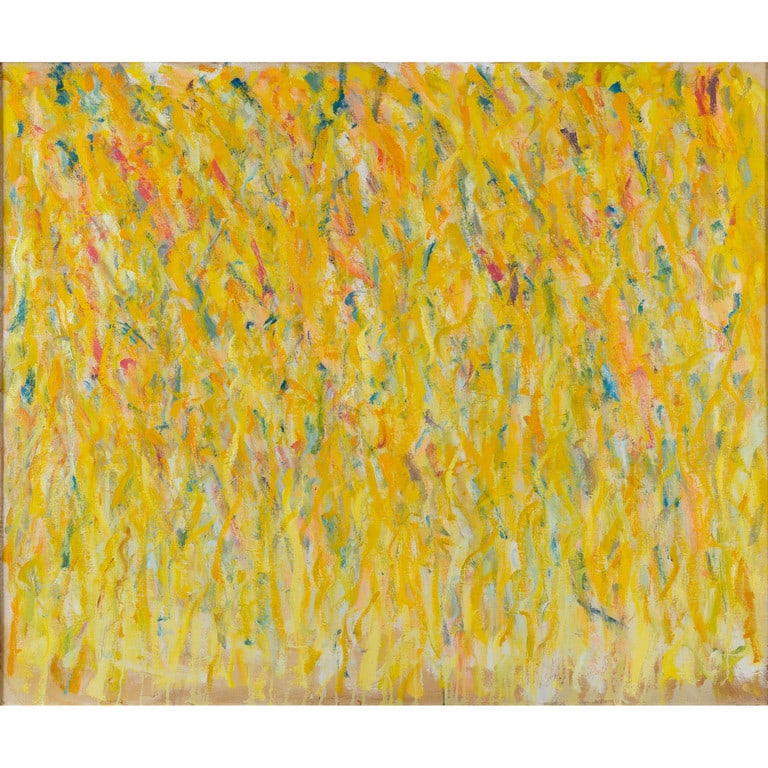 GIANCARLO BARGONI (1936-) Senza titolo: GIANCARLO BARGONI (1936-) Senza titolo 1986 olio su tela cm 100x120 firmato e datato sul retro Untitled 1986 oil on canvas 39,37x47,24 in signed and dated on the reverse